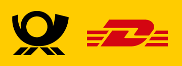 Logo Deutsche Post / DHL - mit freundlicher Genehmigung der Deutsche Post AG, Group Brand Service