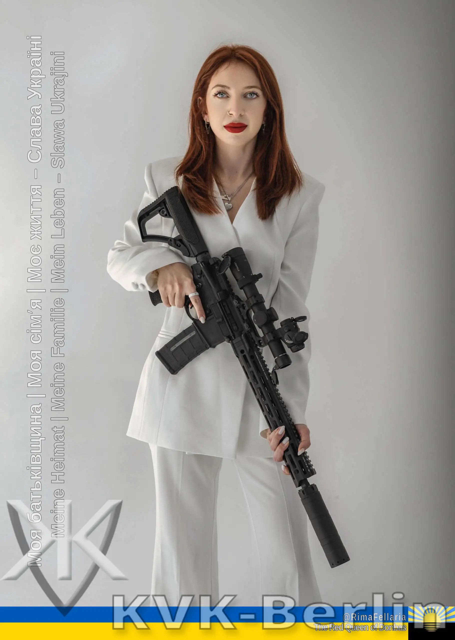 Plakat Rima The Red Queen of Donbas